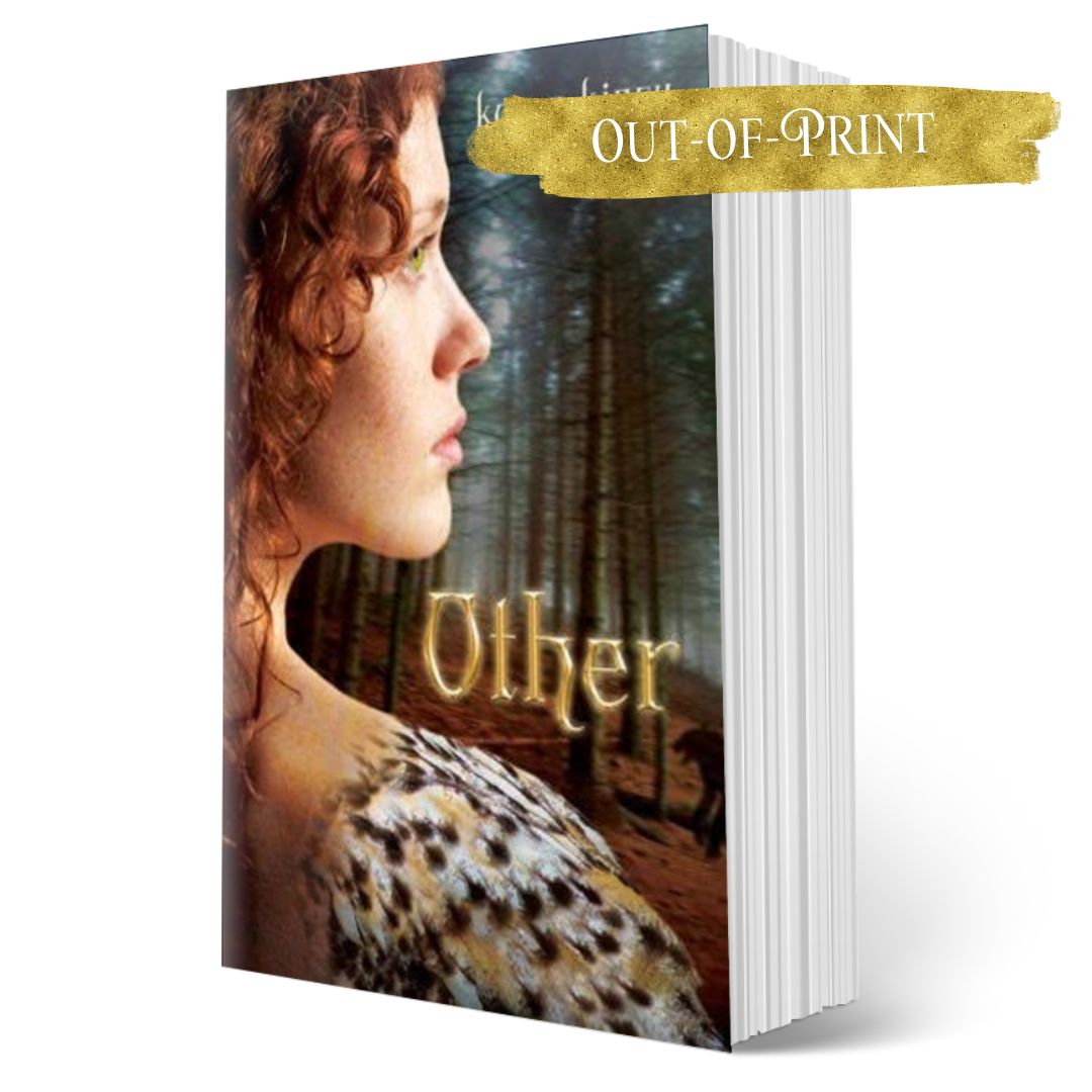 Book titled 'Other' with a cover featuring a person in a forest, labeled 'Out-of-Print'.